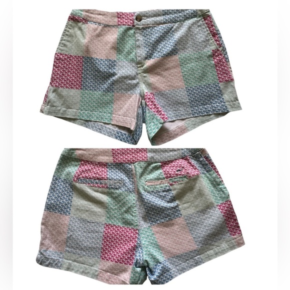 Lilly Pulitzer Navy Blue Callahan and Vineyard Vine For Target Shorts Size 2 - Picture 6 of 11